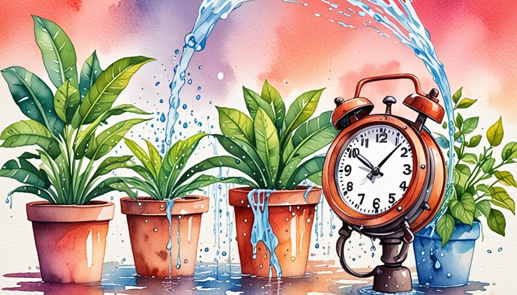 The best time to water your plants: tips on irrigation timing to optimize growth
