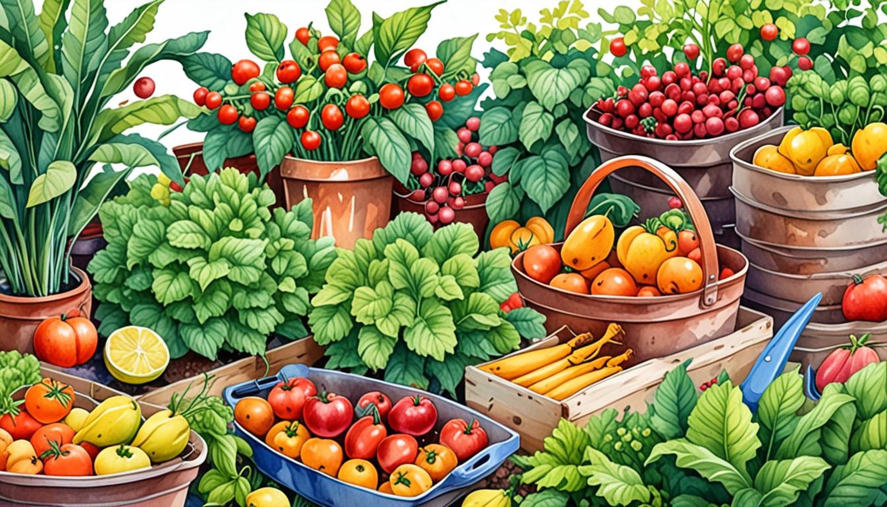 Harvesting Techniques to Maximize Production in Home Gardens