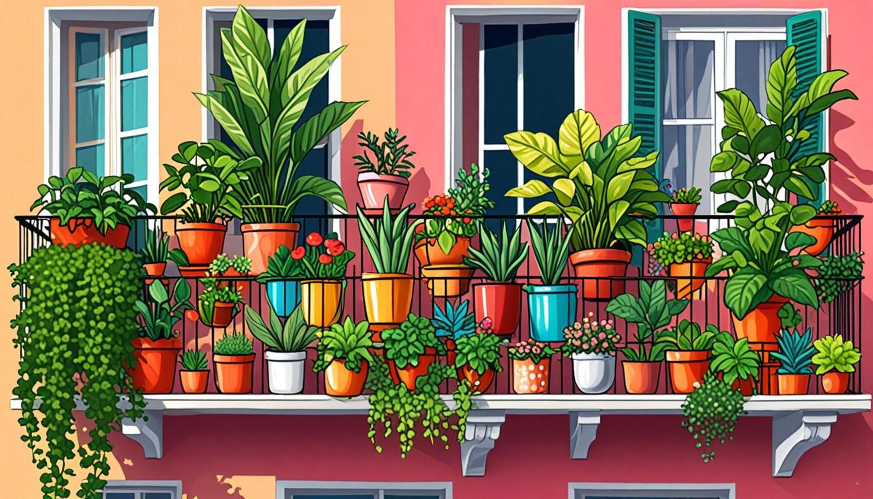 How to Select Plants for Balcony Gardens: Tips and Ideas for Beginners